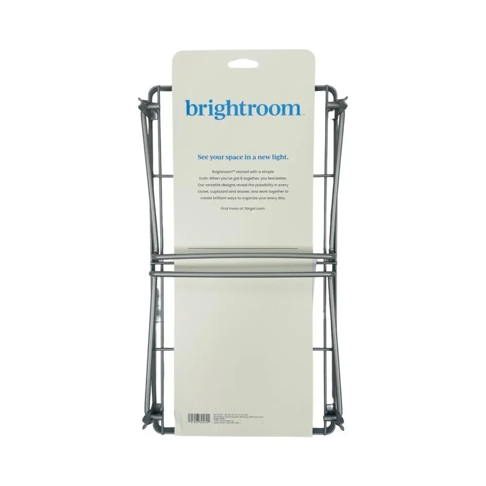 Brightroom Stackable Shelf - 15” x 8” x 7” - Set of 2 - No Assembly Required